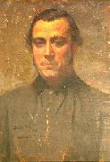Antonio Alice Portrait of Benjamin Lavaisse oil painting on canvas